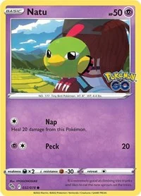 Natu | 032/078 | Normal | Pokemon GO