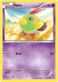 Natu (27) | 27/108 | Reverse Holofoil | XY - Roaring Skies