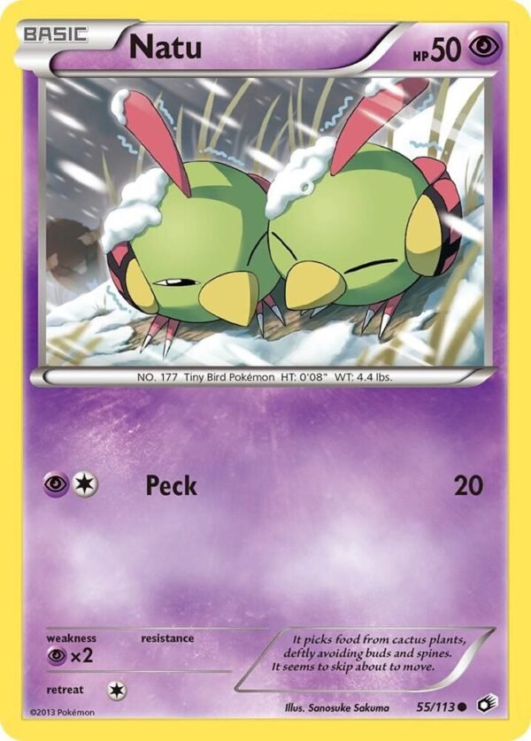 Natu 55/113 Reverse Holofoil Legendary Treasures
