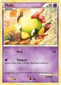 Natu | 55/95 | Reverse Holofoil | Unleashed