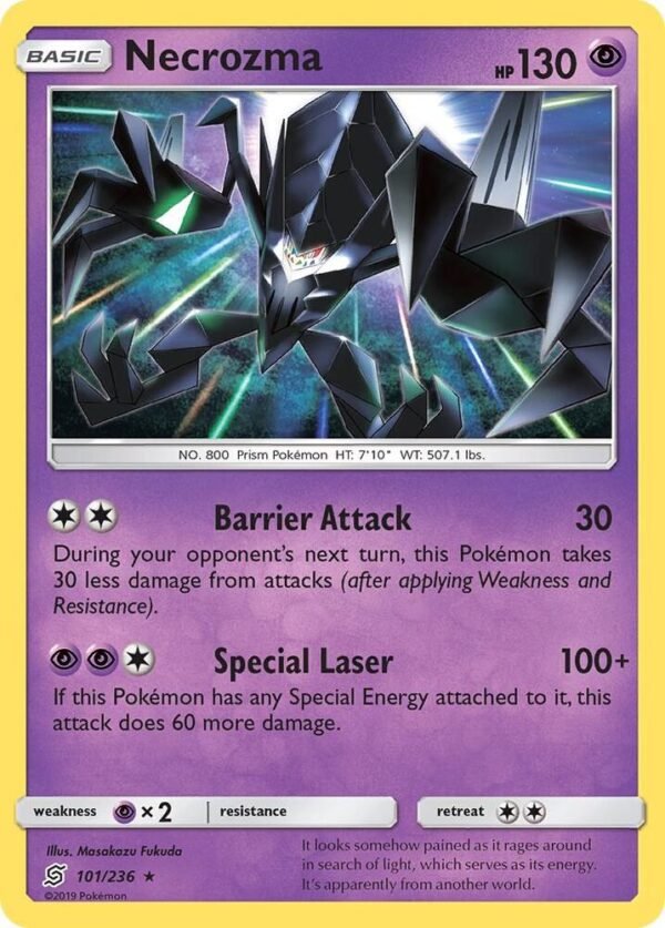 Necrozma 101/236 Normal SM – Unified Minds Necrozma 101/236 Normal SM – Unified Minds