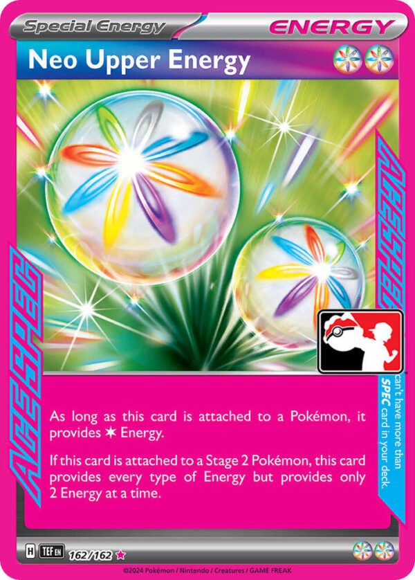 Neo Upper Energy 162/162 Holofoil Prize Pack Series Cards