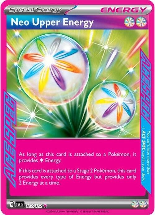Neo Upper Energy 162/162 Holofoil SV05: Temporal Forces