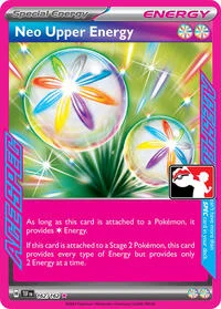 Neo Upper Energy | 162/162 | Holofoil | Prize Pack Series Cards