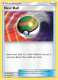 Nest Ball | 123/149 | Reverse Holofoil | SM Base Set