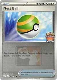 Nest Ball | 181/198 (Europe Championships) | Reverse Holofoil | League & Championship Cards