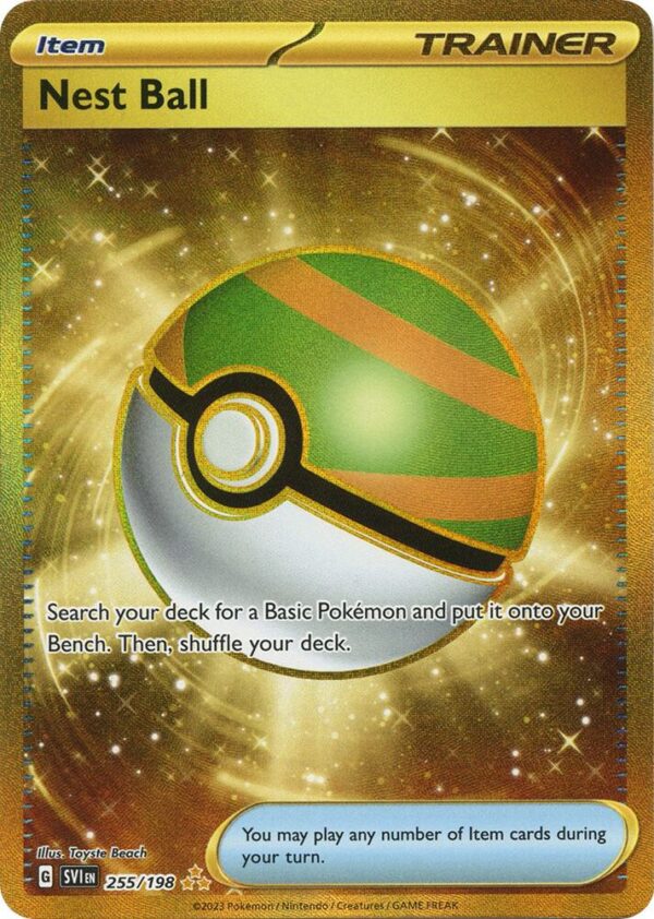 Nest Ball 255/198 Holofoil SV01: Scarlet & Violet Base Set