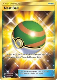 Nest Ball (Secret) | 158/149 | Holofoil | SM Base Set