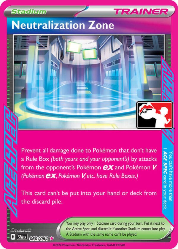 Neutralization Zone 060/064 Holofoil Prize Pack Series Cards Neutralization Zone 060/064 Holofoil Prize Pack Series Cards