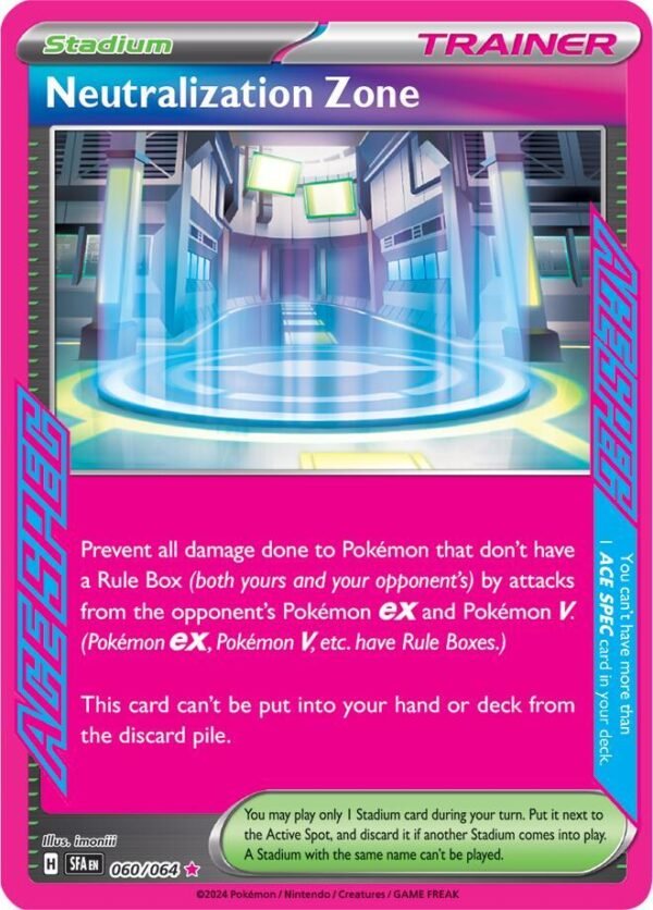 Neutralization Zone 060/064 Holofoil SV: Shrouded Fable Neutralization Zone 060/064 Holofoil SV: Shrouded Fable