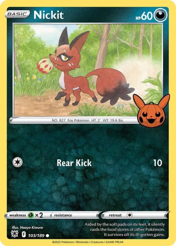 Nickit 103/189 Normal Trick or Trade BOOster Bundle