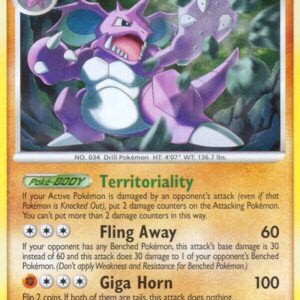 Nidoking 29/111 Reverse Holofoil Rising Rivals Nidoking 29/111 Reverse Holofoil Rising Rivals