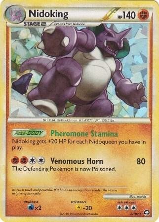 Nidoking 6/102 (Cracked Ice Holo) 006/102 Holofoil Deck Exclusives Nidoking 6/102 (Cracked Ice Holo) 006/102 Holofoil Deck Exclusives