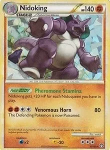 Nidoking | 6/102 (Cracked Ice Holo) | 006/102 | Holofoil | Deck Exclusives