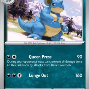 Nidoqueen 031/165 Reverse Holofoil SV: Scarlet & Violet 151