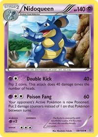 Nidoqueen | 68/160 | Reverse Holofoil | XY - Primal Clash
