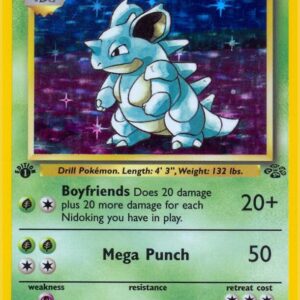 Nidoqueen (7) 07/64 1st Edition Holofoil Jungle