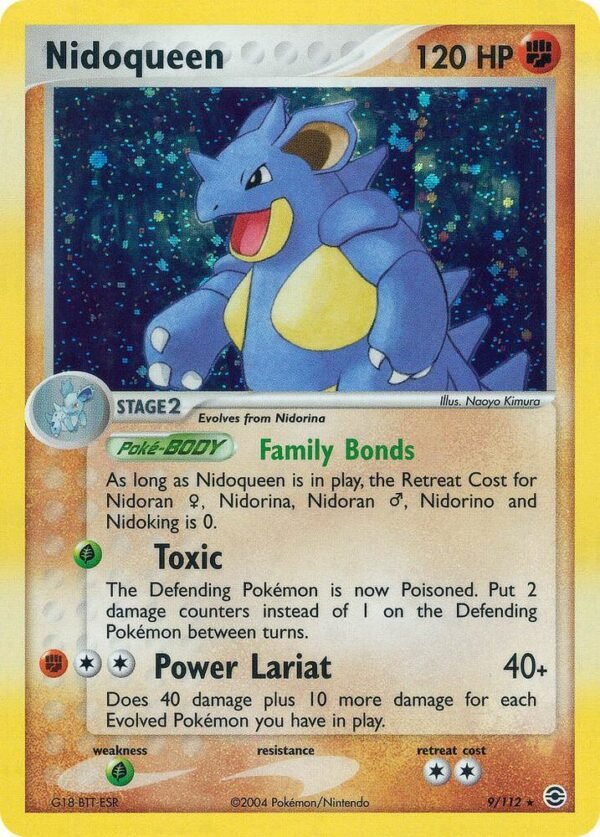 Nidoqueen 9/112 Normal FireRed & LeafGreen Nidoqueen 9/112 Normal FireRed & LeafGreen