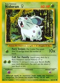 Nidoran F | 082/130 | Normal | Base Set 2