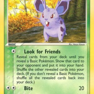 Nidoran F 70/112 Reverse Holofoil FireRed & LeafGreen Nidoran F 70/112 Reverse Holofoil FireRed & LeafGreen