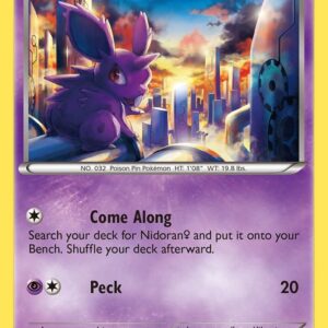 Nidoran M 43/114 Normal XY – Steam Siege Nidoran M 43/114 Normal XY – Steam Siege