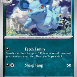 Nidorina 030/165 Normal SV: Scarlet & Violet 151