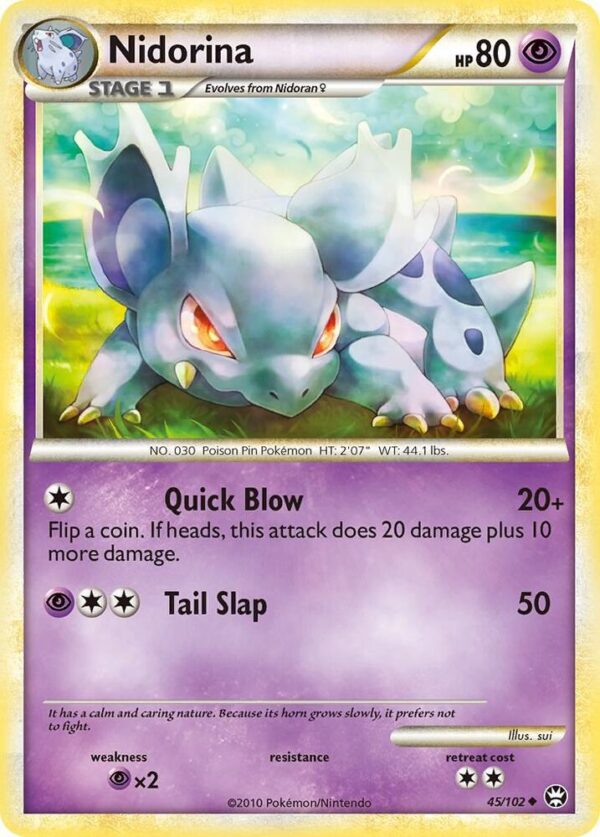 Nidorina 45/102 Normal Triumphant Nidorina 45/102 Normal Triumphant