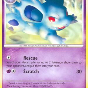 Nidorina 56/123 Reverse Holofoil Mysterious Treasures