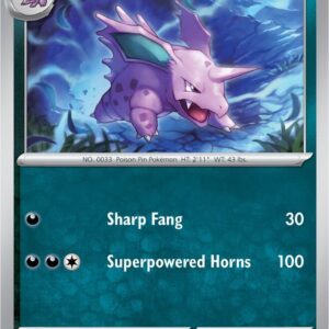 Nidorino 033/165 Reverse Holofoil SV: Scarlet & Violet 151 Nidorino 033/165 Reverse Holofoil SV: Scarlet & Violet 151