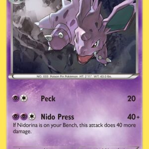 Nidorino 44/114 Reverse Holofoil XY – Steam Siege Nidorino 44/114 Reverse Holofoil XY – Steam Siege