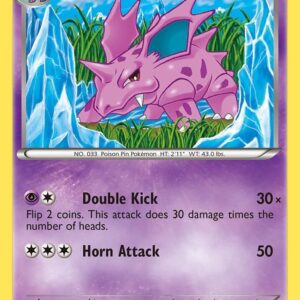 Nidorino 44/116 Reverse Holofoil Plasma Freeze