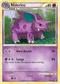 Nidorino | 46/102 | Reverse Holofoil | Triumphant