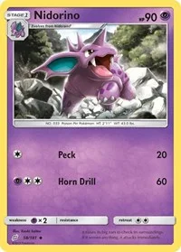Nidorino | 58/181 | Reverse Holofoil | SM - Team Up
