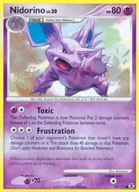 Nidorino | 74/111 | Reverse Holofoil | Rising Rivals