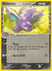 Nidorino (Delta Species) | 35/101 | Reverse Holofoil | Dragon Frontiers