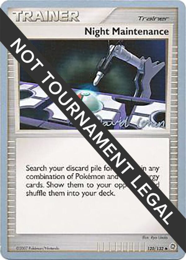 Night Maintenance 2009 (David Cohen) 120/132 Normal World Championship Decks Night Maintenance 2009 (David Cohen) 120/132 Normal World Championship Decks
