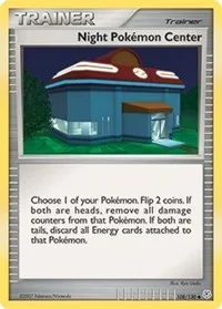 Night Pokemon Center | 108/130 | Reverse Holofoil | Diamond and Pearl