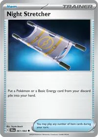 Night Stretcher | 061/064 | Reverse Holofoil | SV: Shrouded Fable