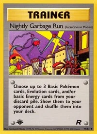 Nightly Garbage Run (Rocket's Secret Machine) | 77/82 | 1st Edition | Team Rocket