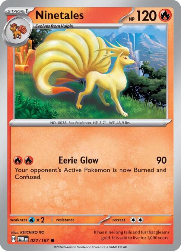 Ninetales 027/167 Normal SV06: Twilight Masquerade