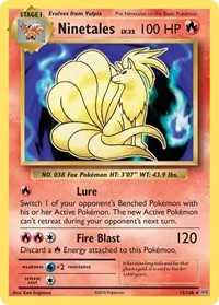 Ninetales | 15/108 | Reverse Holofoil | XY - Evolutions