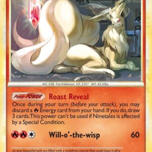 Ninetales 17/95 Reverse Holofoil Call of Legends