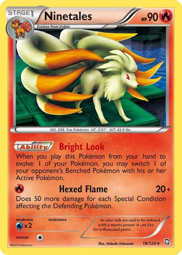 Ninetales 19/124 Holofoil Dragons Exalted