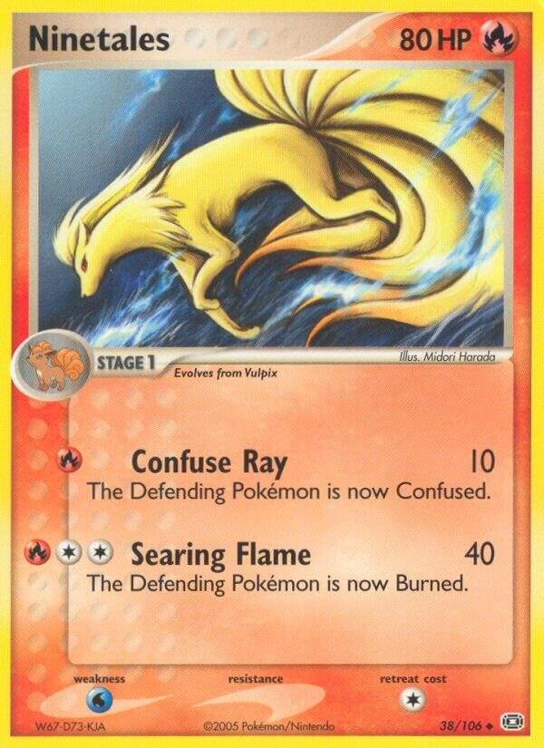 Ninetales 38/106 Reverse Holofoil Emerald