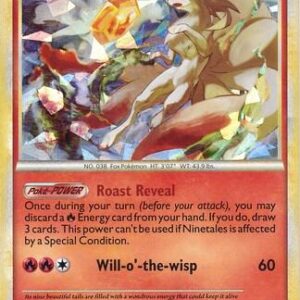 Ninetales 7/123 (Cracked Ice) 007/123 Holofoil Blister Exclusives