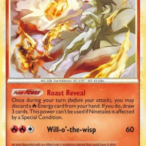 Ninetales 7/123 Reverse Holofoil HeartGold SoulSilver Ninetales 7/123 Reverse Holofoil HeartGold SoulSilver