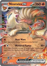 Ninetales ex | 038/165 | Holofoil | SV: Scarlet & Violet 151