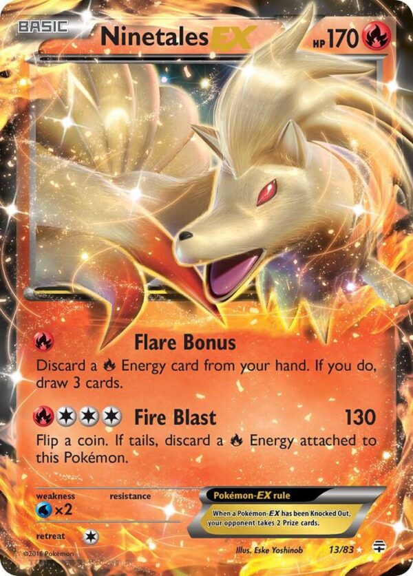 Ninetales EX 13/83 Holofoil Generations