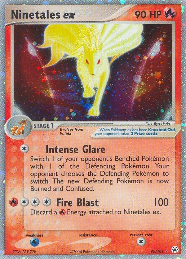 Ninetales ex 96/101 Holofoil Hidden Legends Ninetales ex 96/101 Holofoil Hidden Legends