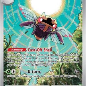 Ninjask 137/132 Holofoil ME01: Mega Evolution Ninjask 137/132 Holofoil ME01: Mega Evolution